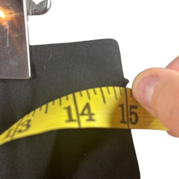 Eileen Fisher black easy fit straight leg pants size XS - Picture 10 of 12